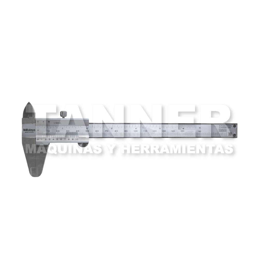 CALIBRADOR VERNIER 0-150MM/0-6PULG