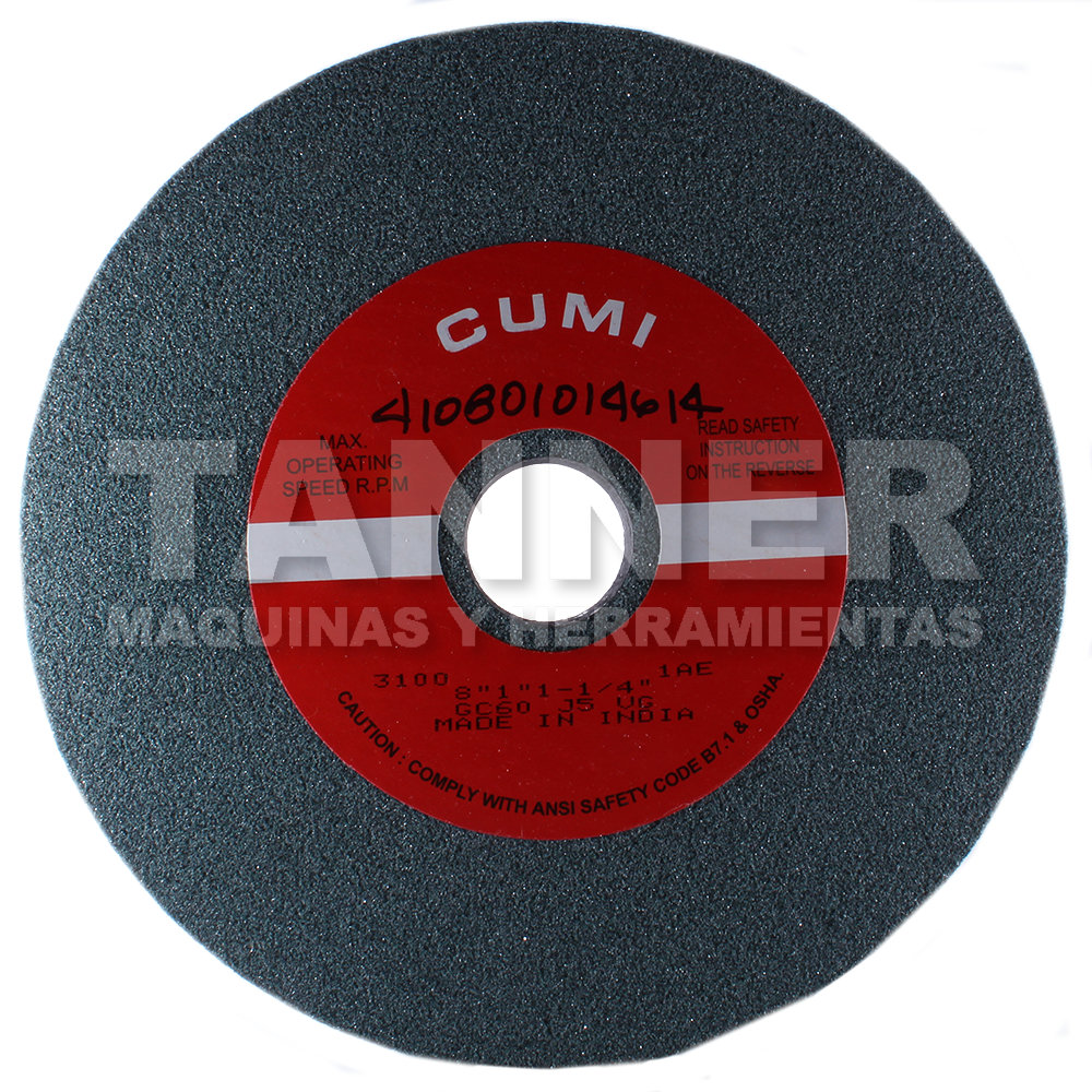 RUEDA RECTIFICADO 8X1X1-1/4 AA46 J5 V8 33MPS