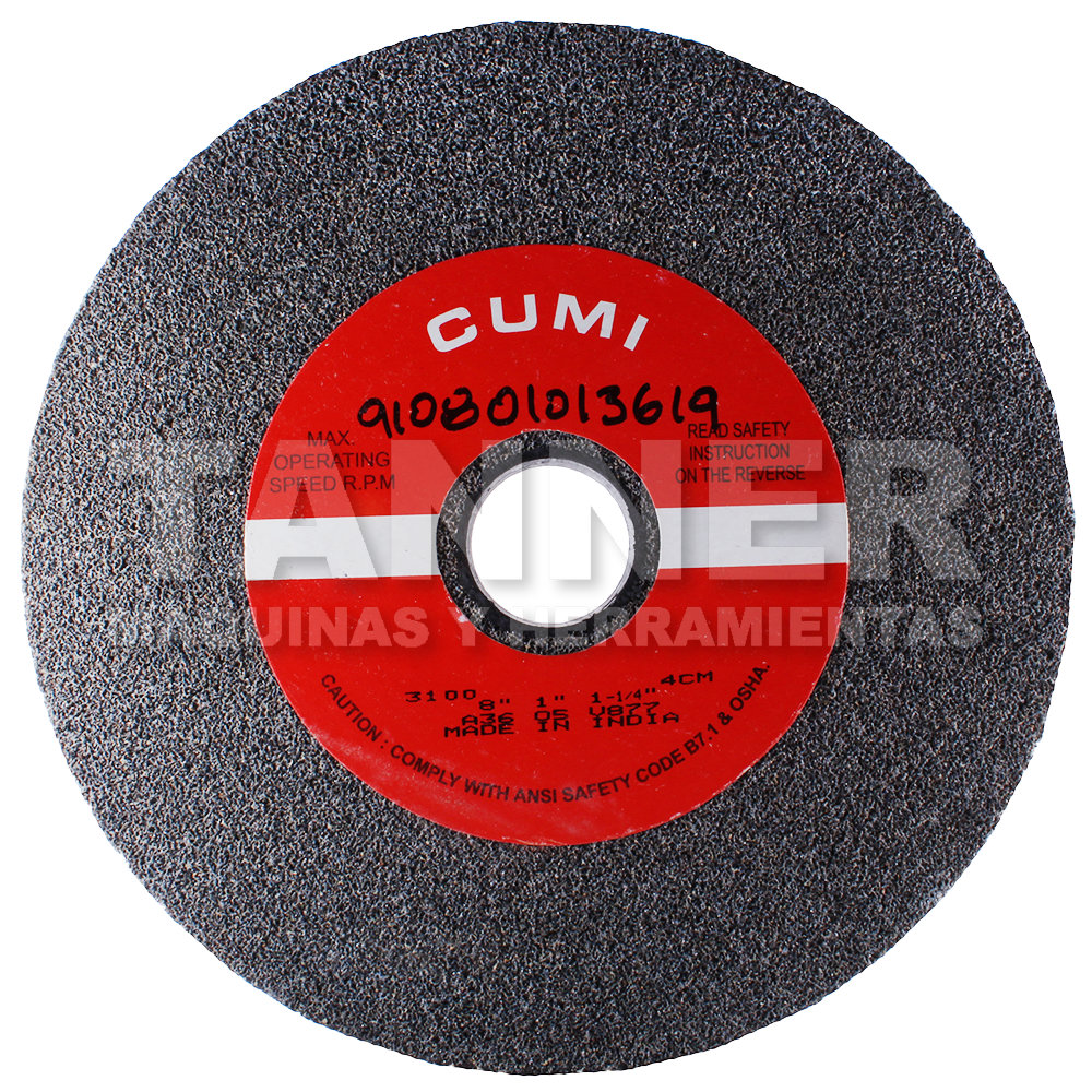 RUEDA RECTIFICADO 8X1X1-1/4 A36 O5 V877 33MPS