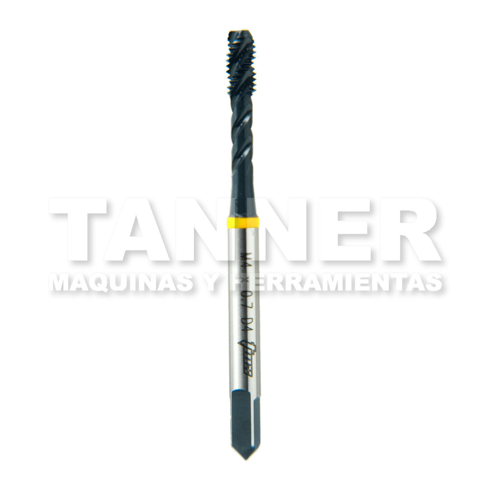 MACHUELO HELICOIDAL HSS M4X.7 D4 3F 