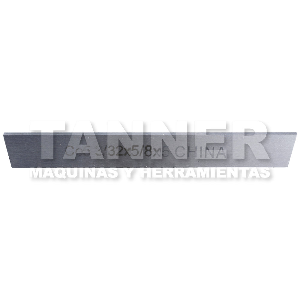 CUCHILLA CORTE COBALTO 3/32 5/8X5PULG