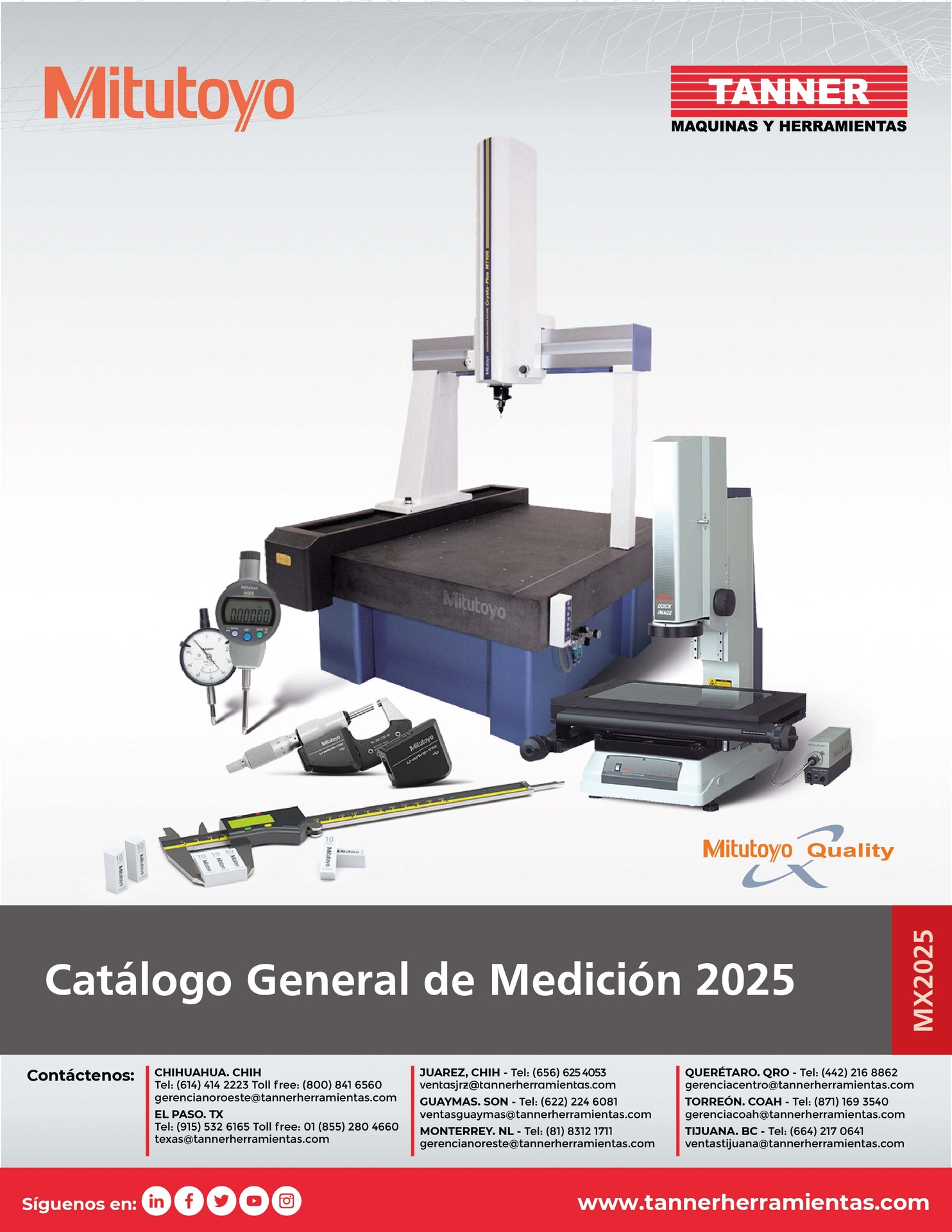 Catálogo General de Medición 2025