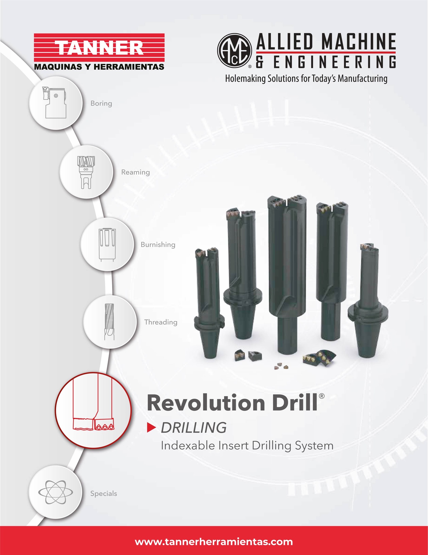 Barrenado: Revolution Drill®