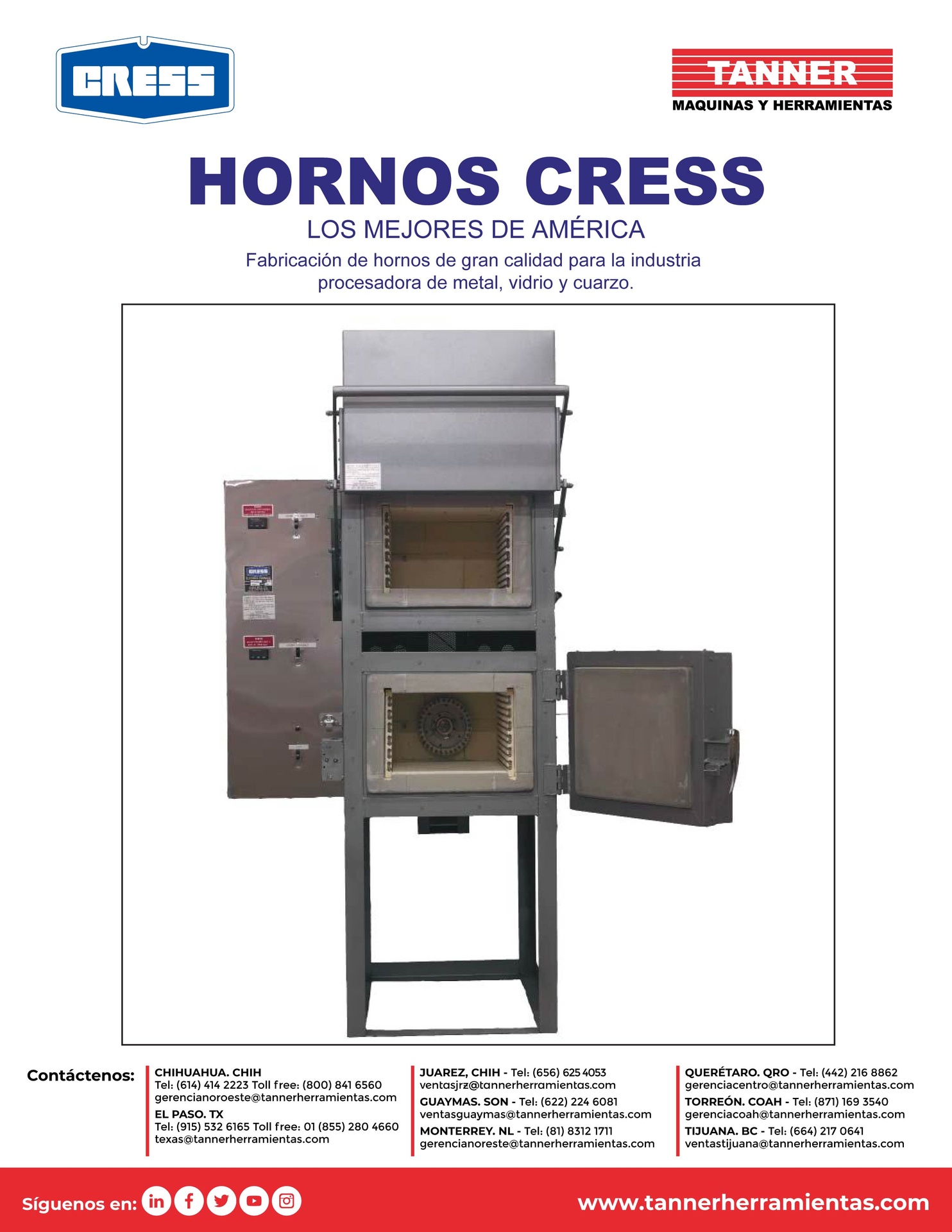 Catálogo General Hornos Cress