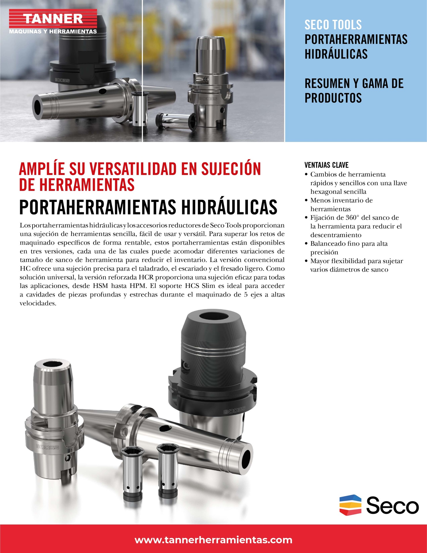 Portaherramientas Hidráulicas