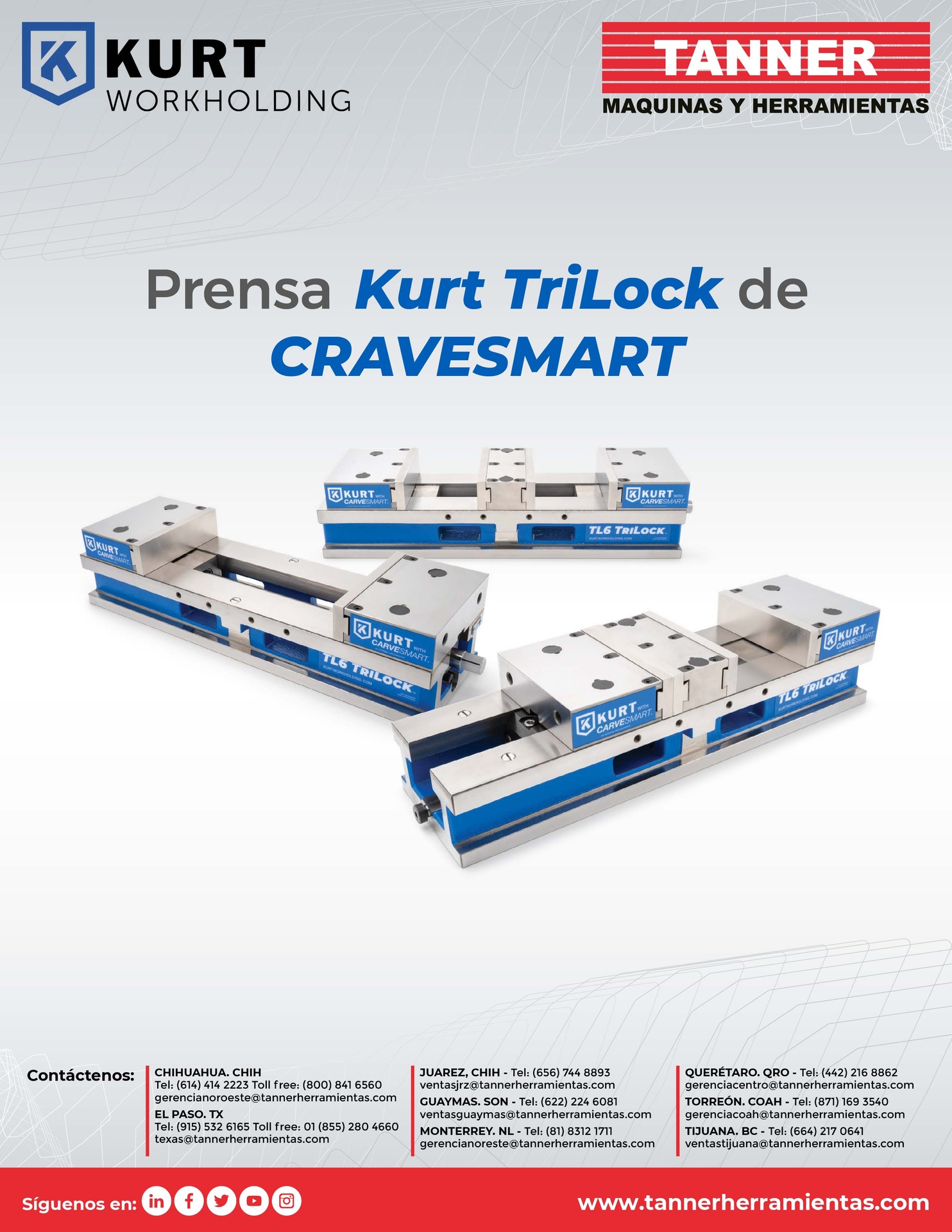Prensa TriLock Cravesmart