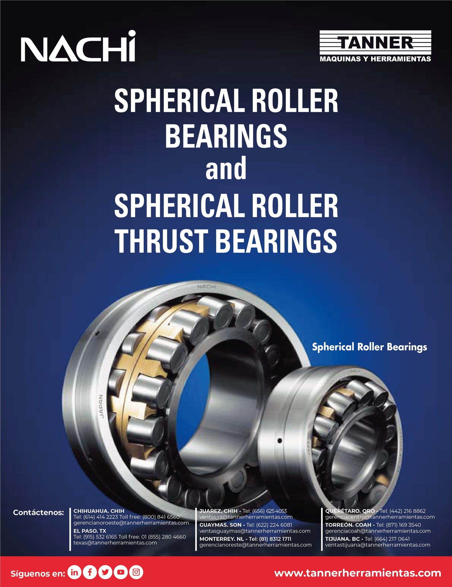 Spherical Roller Bearings and Spherical Roller Thrust Bearings